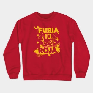 Vintage Spanish Football // Retro Grunge Spain Soccer Crewneck Sweatshirt